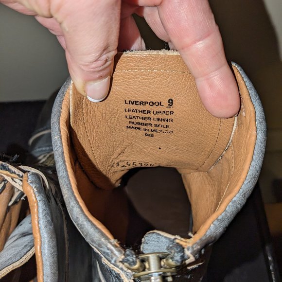 FREEBIRD Liverpool Booties Size 9 - ICE Color - Like New - Picture 13 of 17